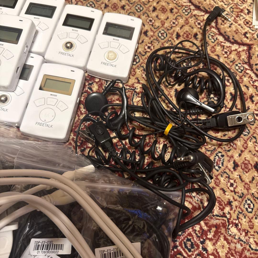 ティービーアイ　インカム　TDP-2400×13個　おまけ充電台