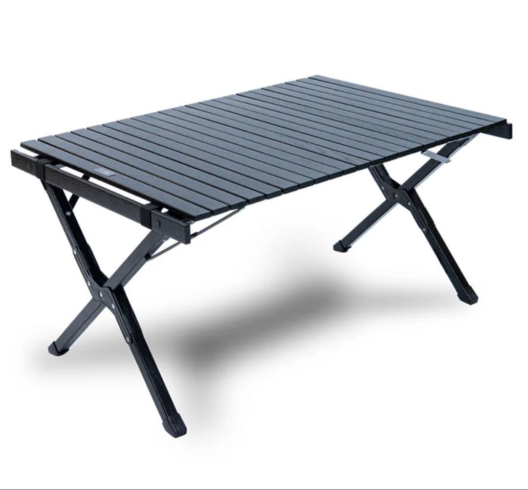 最終値下げ⭐︎ANOBA アノバ　ウッドロールテーブル BLACK EDITION