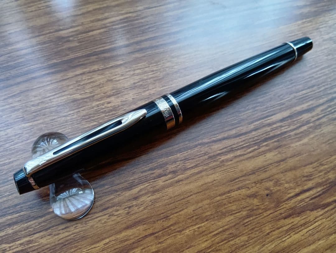 ウォーターマン 万年筆 18K エキスパート エッセンシャル ブラックCT