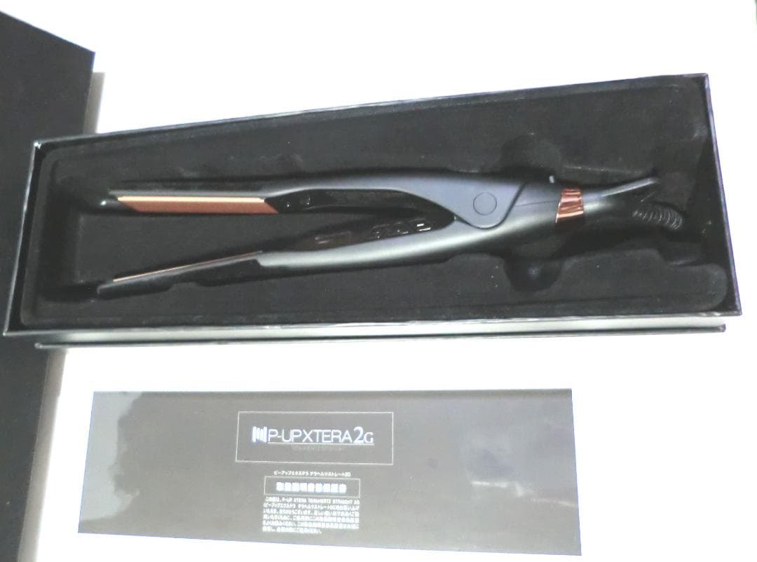 未使用！P-UP エクステラ　テラヘルツ　ストレートアイロン　2G