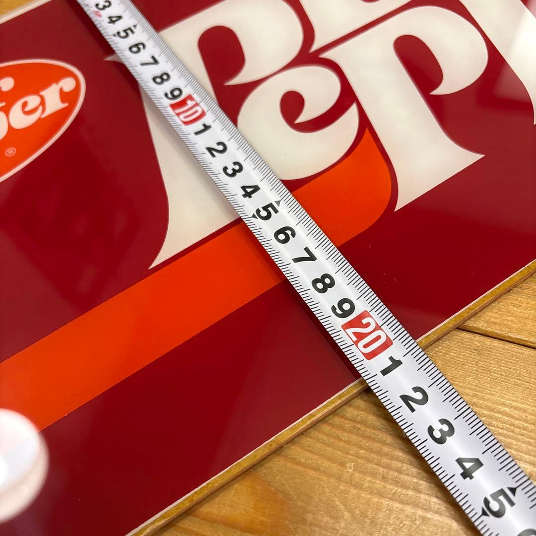 1980年代　ドクターペッパー　サイン　看板　ガレージ　旧ロゴ　ディスプレイ