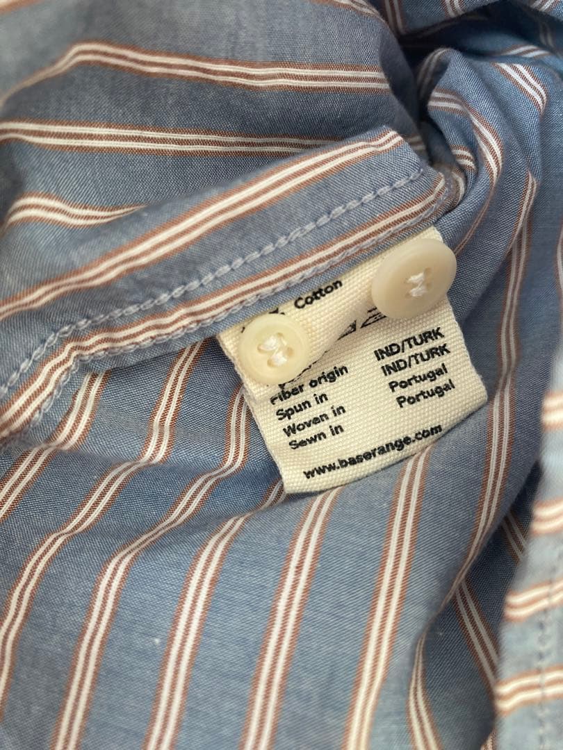 トップス baserange stripe shirt