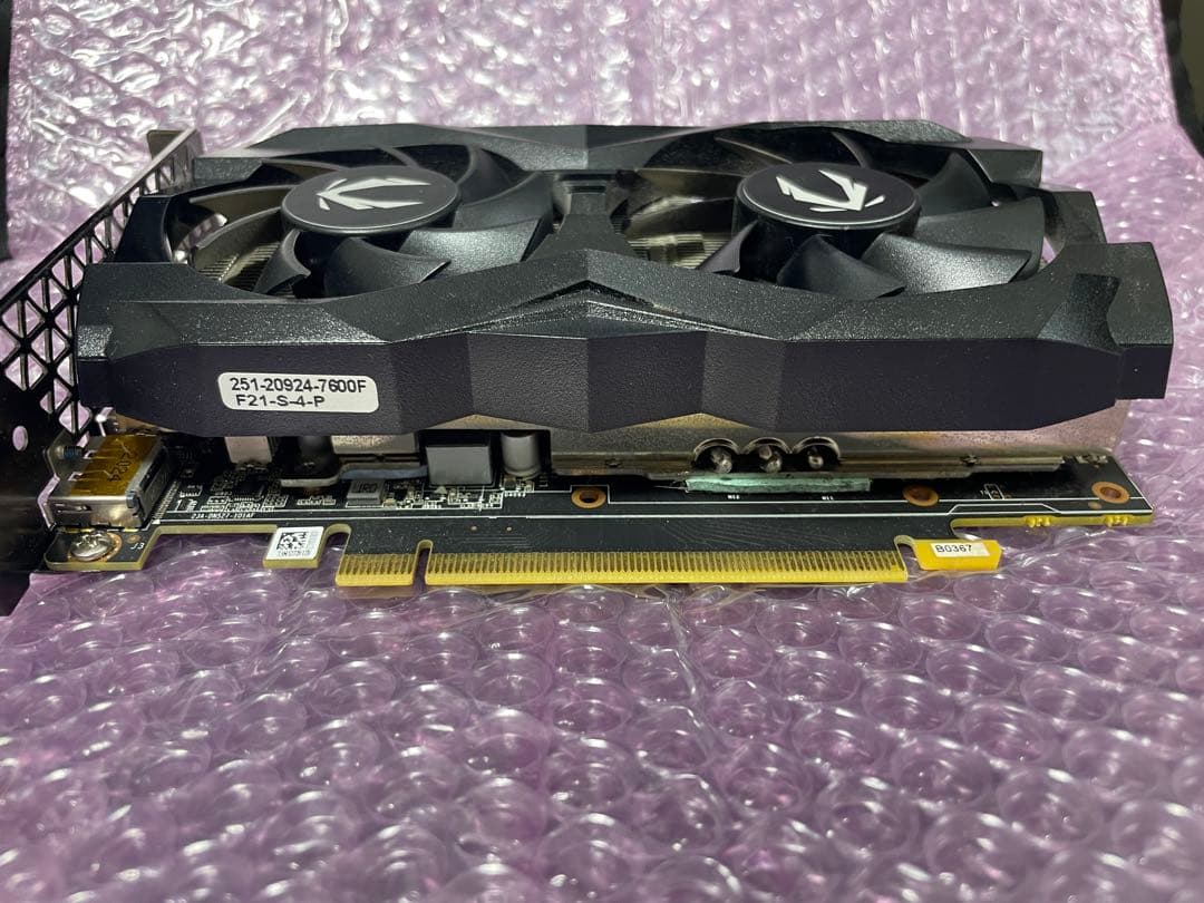 グラフィックボード・グラボ・ビデオカード ZOTAC GEFORCE GTX 1660 Ti 6GB