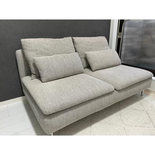 ソーデルハムン3人掛けコンパクトソファセクション グレー