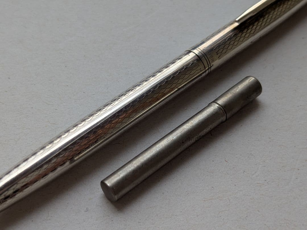 【銀製・希少】1950~60's NEWMAN ニューマン 矢羽 回転繰り出し