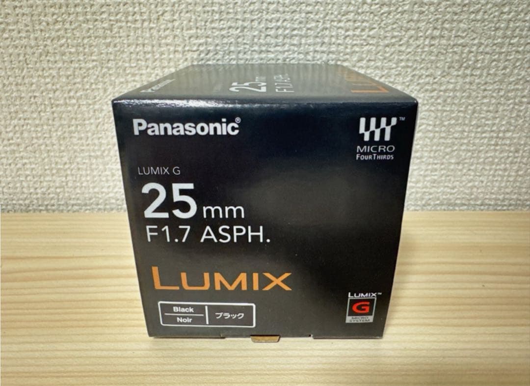 パナソニック 単焦点 ルミックス G 25mm F1.7 ASPH H-H025