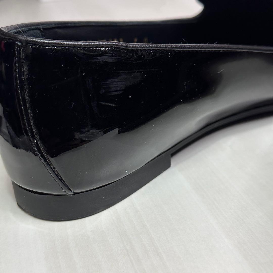 美品☆フェラガモ☆レディース☆パンプス☆エナメル☆ブラック☆サイズ7☆168