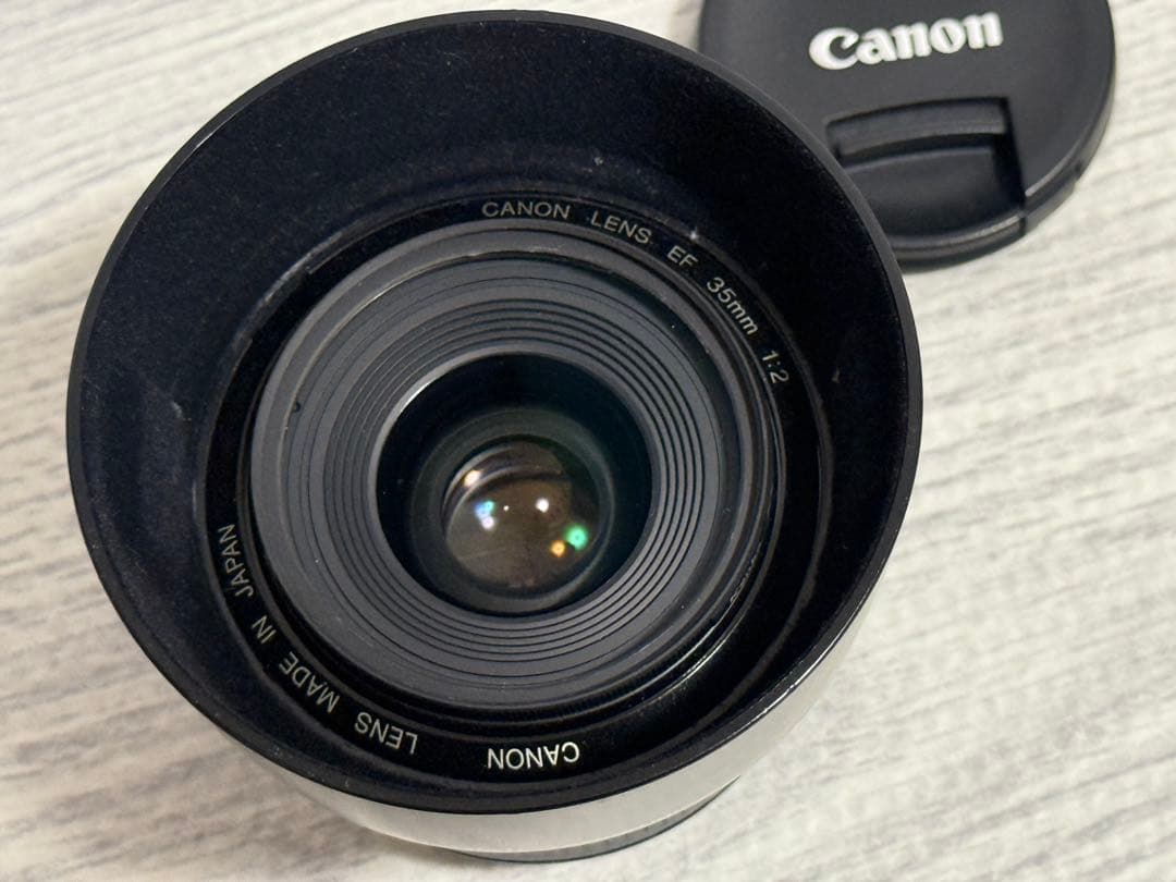 美品Canon EF 35mm F2コンパクト標準単焦点