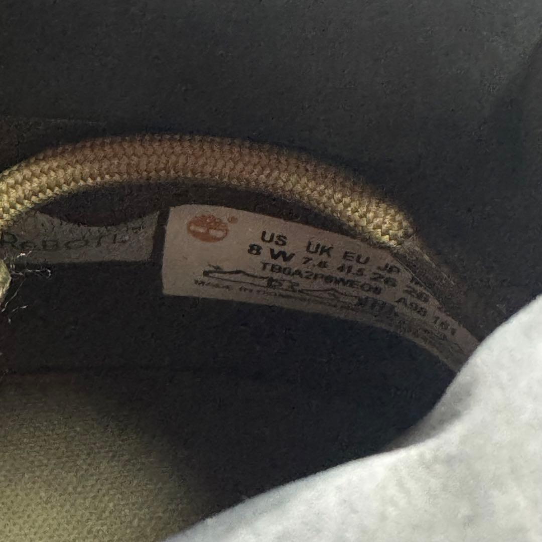 【26cm✨】timberland ティンバーランド 6インチブーツ オリーブ