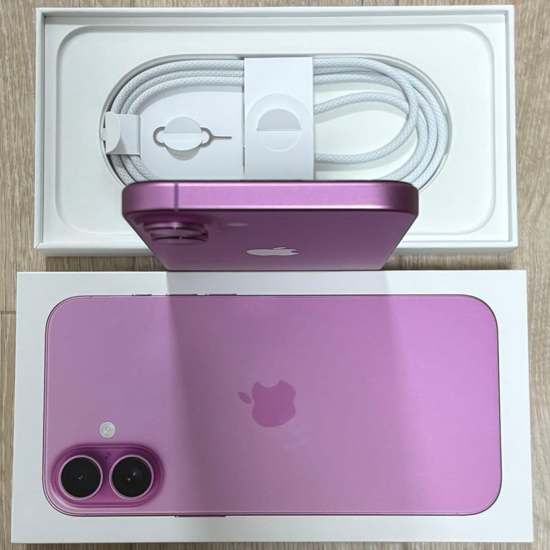 バッテリー100% iPhone16Plus 128GB SIMフリー 本体