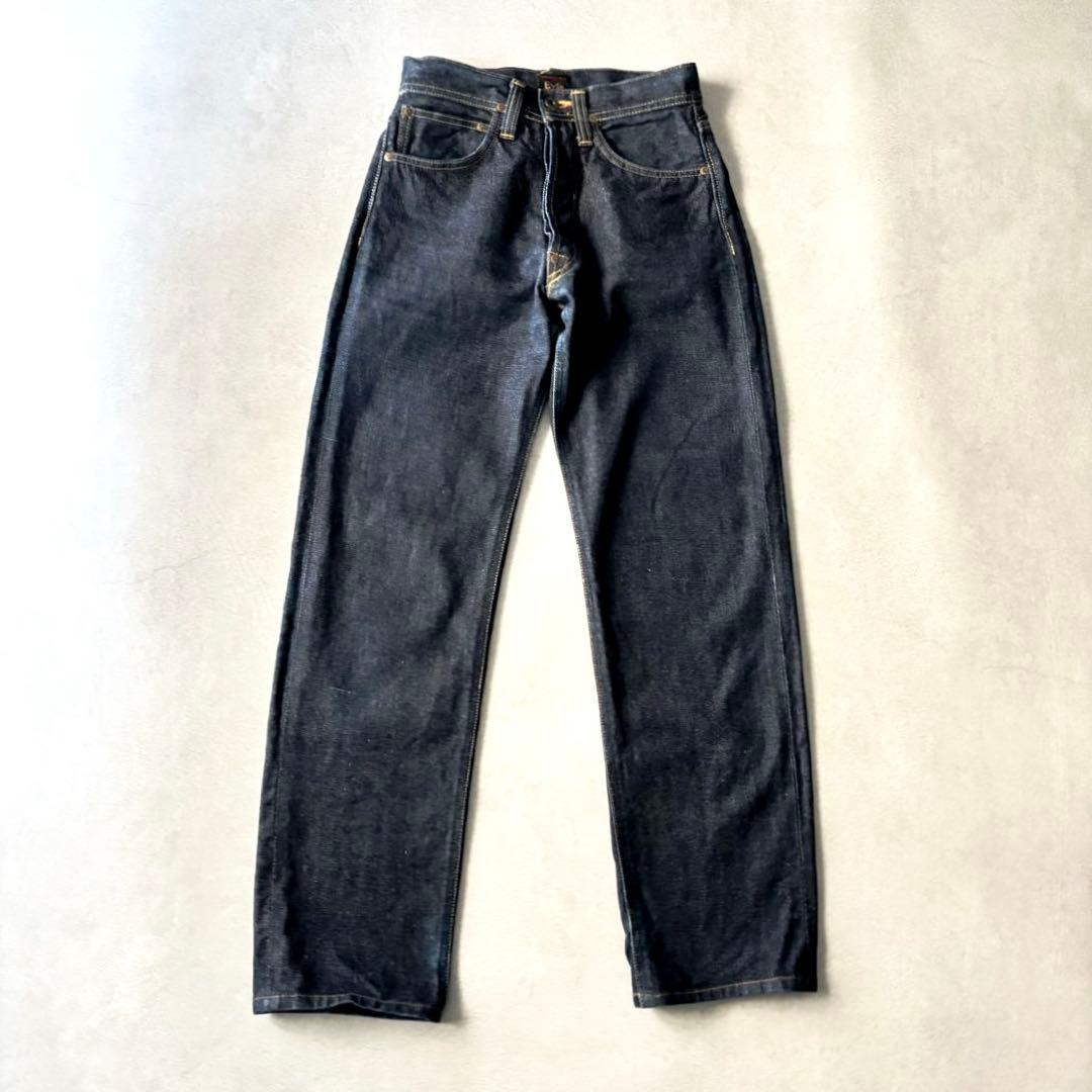 EVIS 初期 2101 手描きカモメ 濃紺 W28×35 セルビッジ 日本製