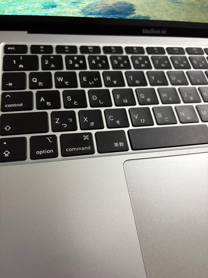 M1 256GB 8GB MacBook Air 13incシルバー 日本語配列