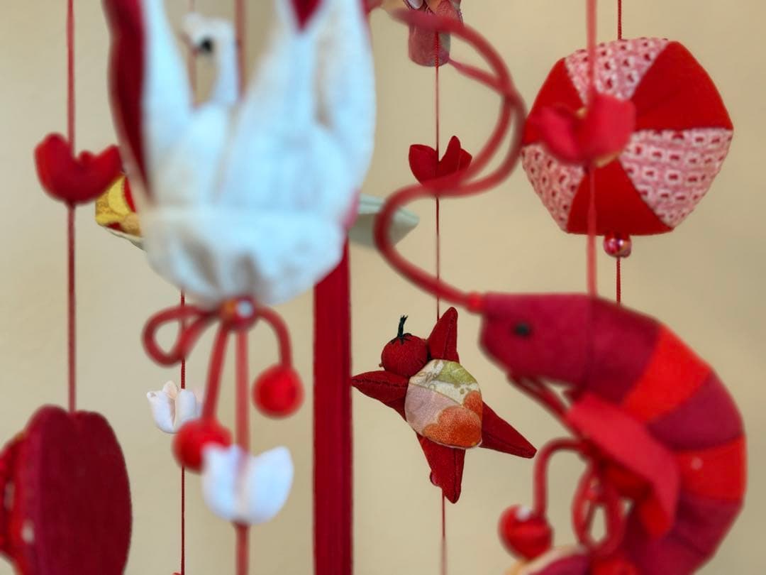 可愛いつるし雛No.176・ひな祭り・桃の節句・さげもん吊るし飾り・初節句飾り