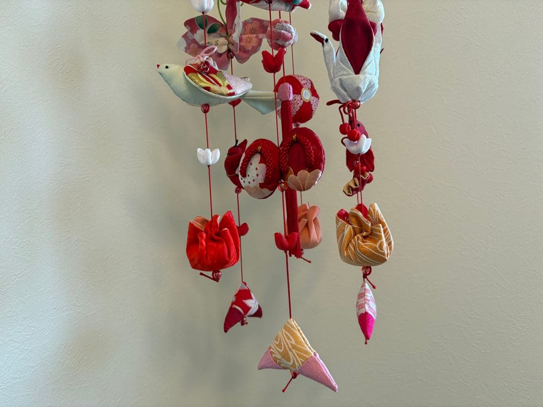 可愛いつるし雛No.176・ひな祭り・桃の節句・さげもん吊るし飾り・初節句飾り