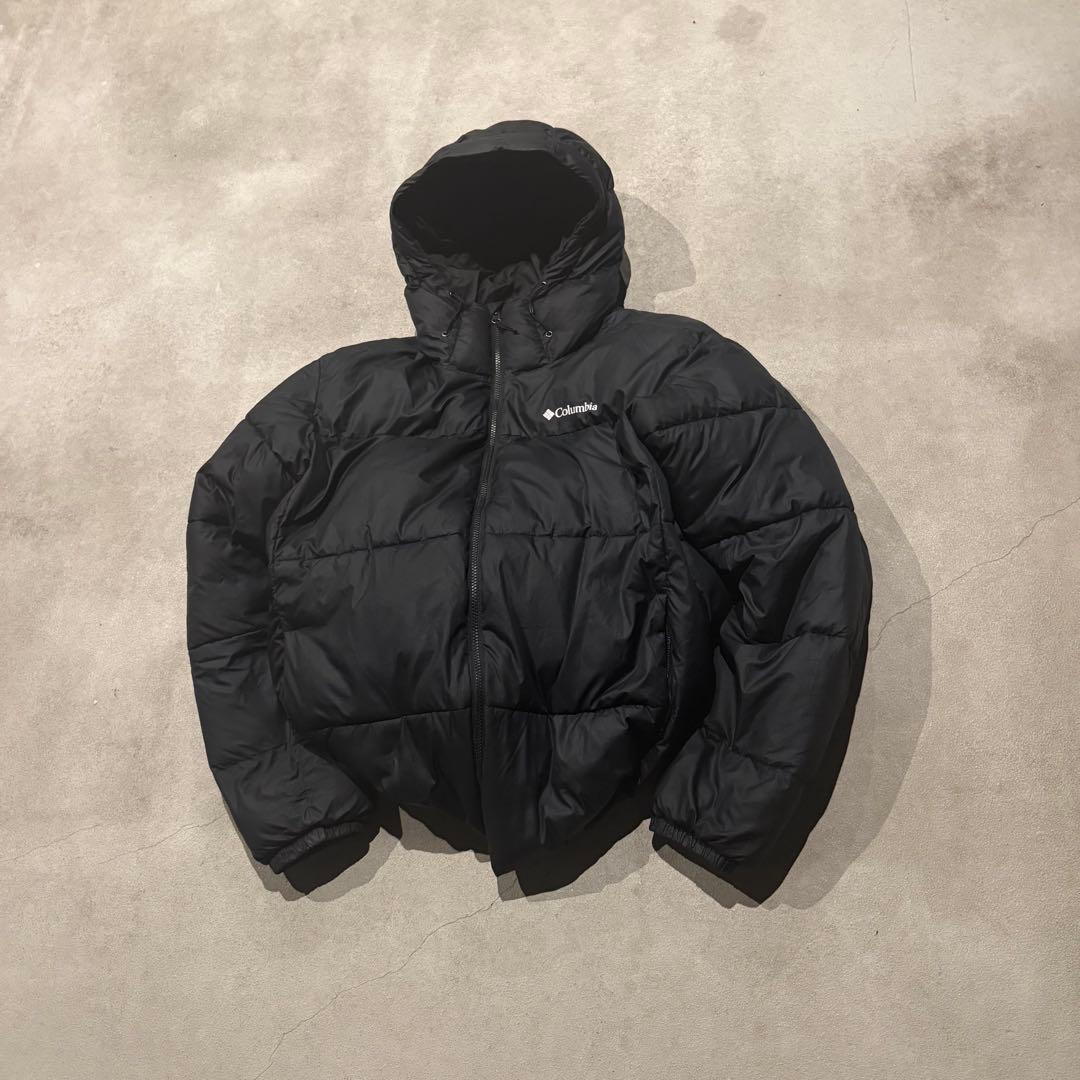 【大人気❗️】極暖！columbia 　ダウン　ブラック XL