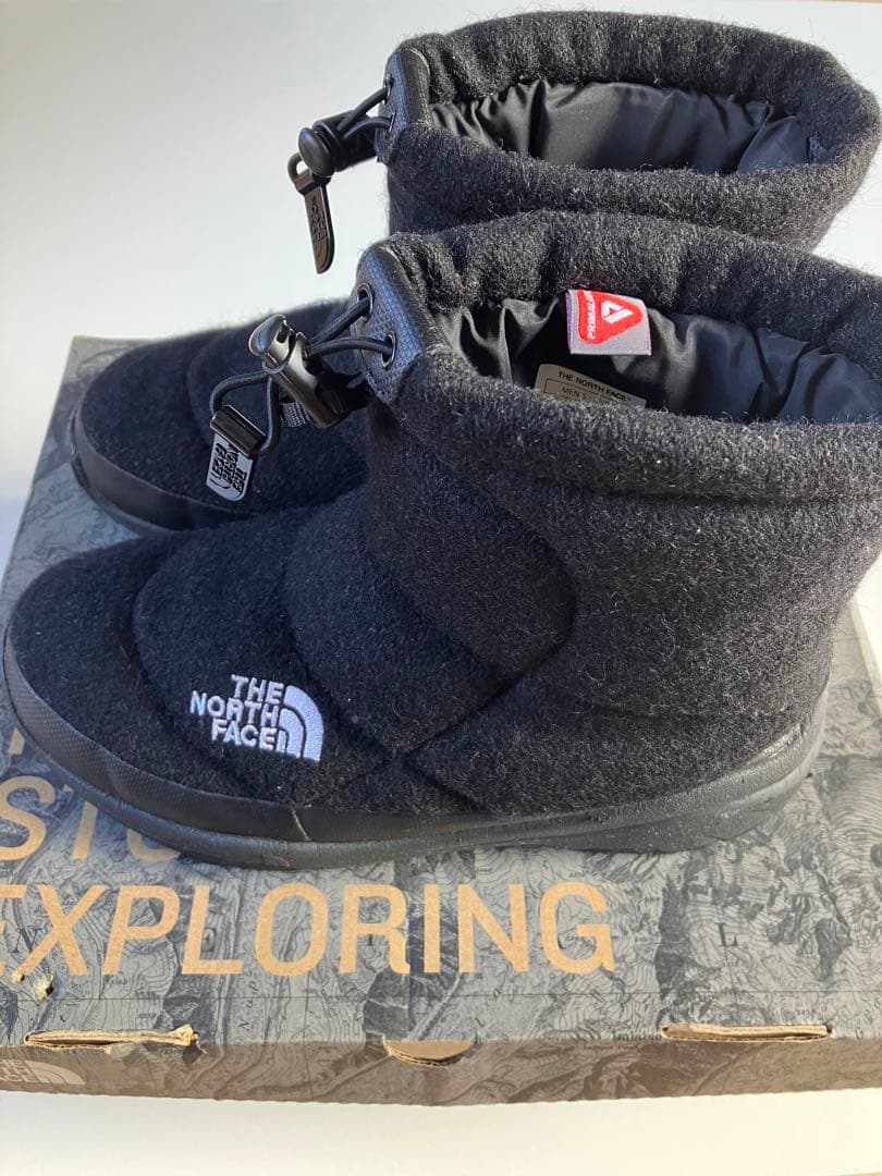 ザノースフェイス NF51592 ヌプシ ブーティーブーツ ウール 黒