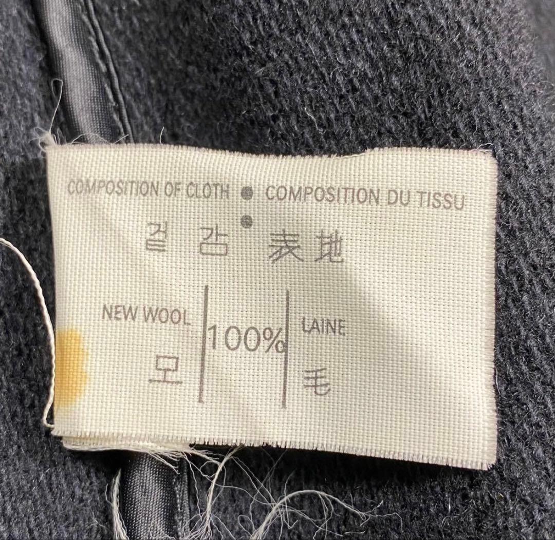 美品✨英国製 ヘリンボーン グローバーオール ロングダッフルコート XL相当