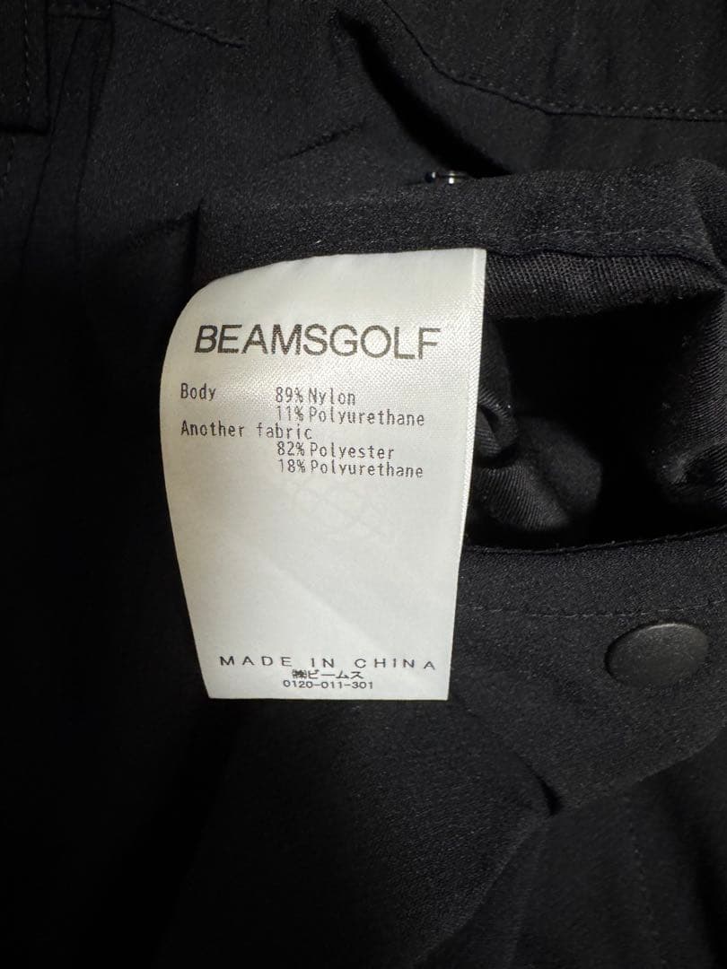 BEAMS GOLF / サイドライン トリコット ストレッチパンツ Lサイズ