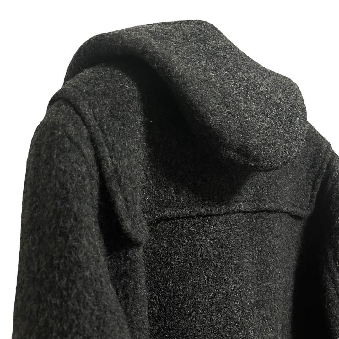 BARACUTA / メンズ ダッフルコート グレー L相当 a-489