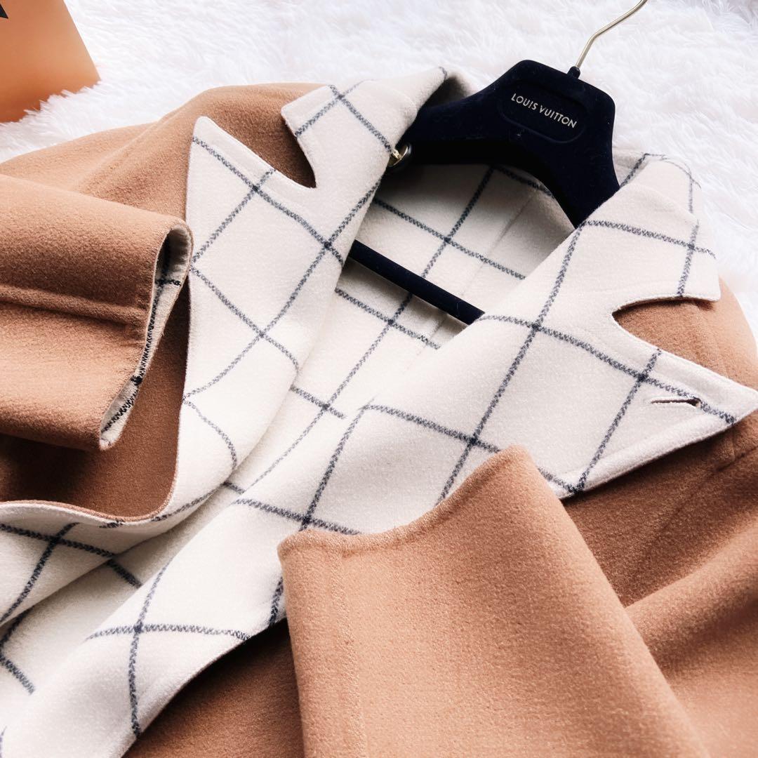 ゆー様 LOUISVUITTON ヴィトン　ダブルフェイス リバーシブル　コート