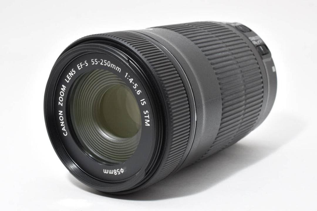 【実用美品】Canon EF-S 55-250mm F4-5.6 IS STM