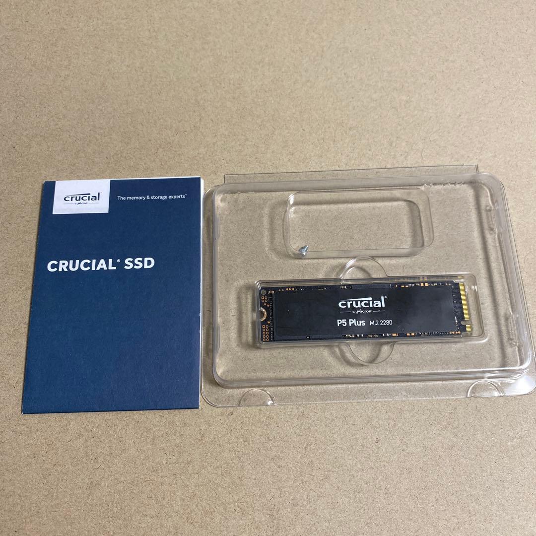 内蔵型SSD crucial p5 plus 1TB SSD