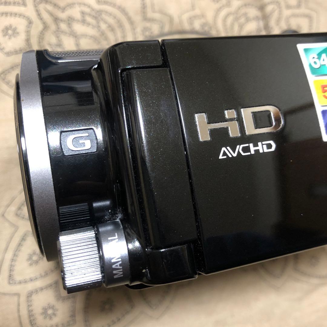 美品 SONY HDR-CX560V ナイトショット GPS搭載 ビデオカメラ