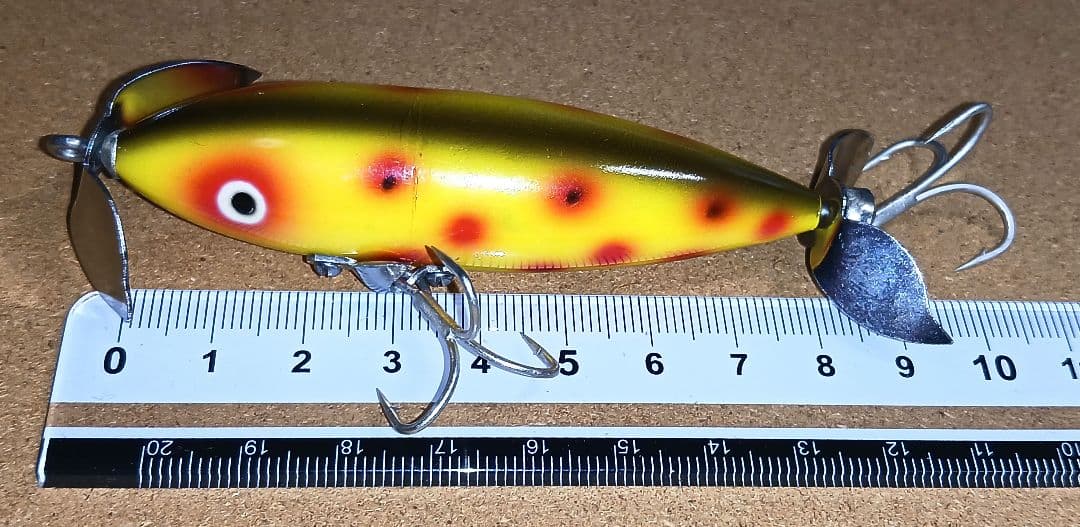 ヒ*★様 オールドルアー へドン ウーンデッドスプーク トップウォータープラグ