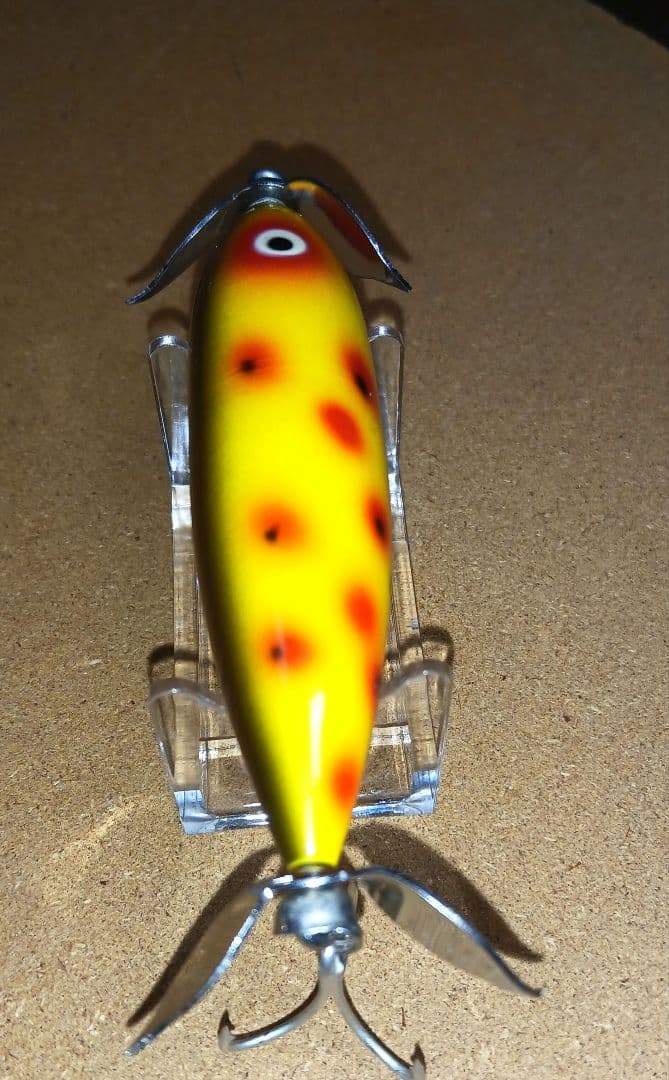 ヒ*★様 オールドルアー へドン ウーンデッドスプーク トップウォータープラグ