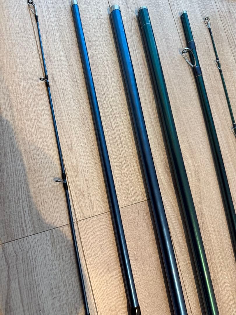 投げ釣り竿　並継
