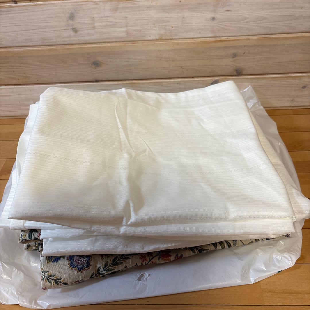 ニトリ　ジャガードカーテン　ワンペアPK129