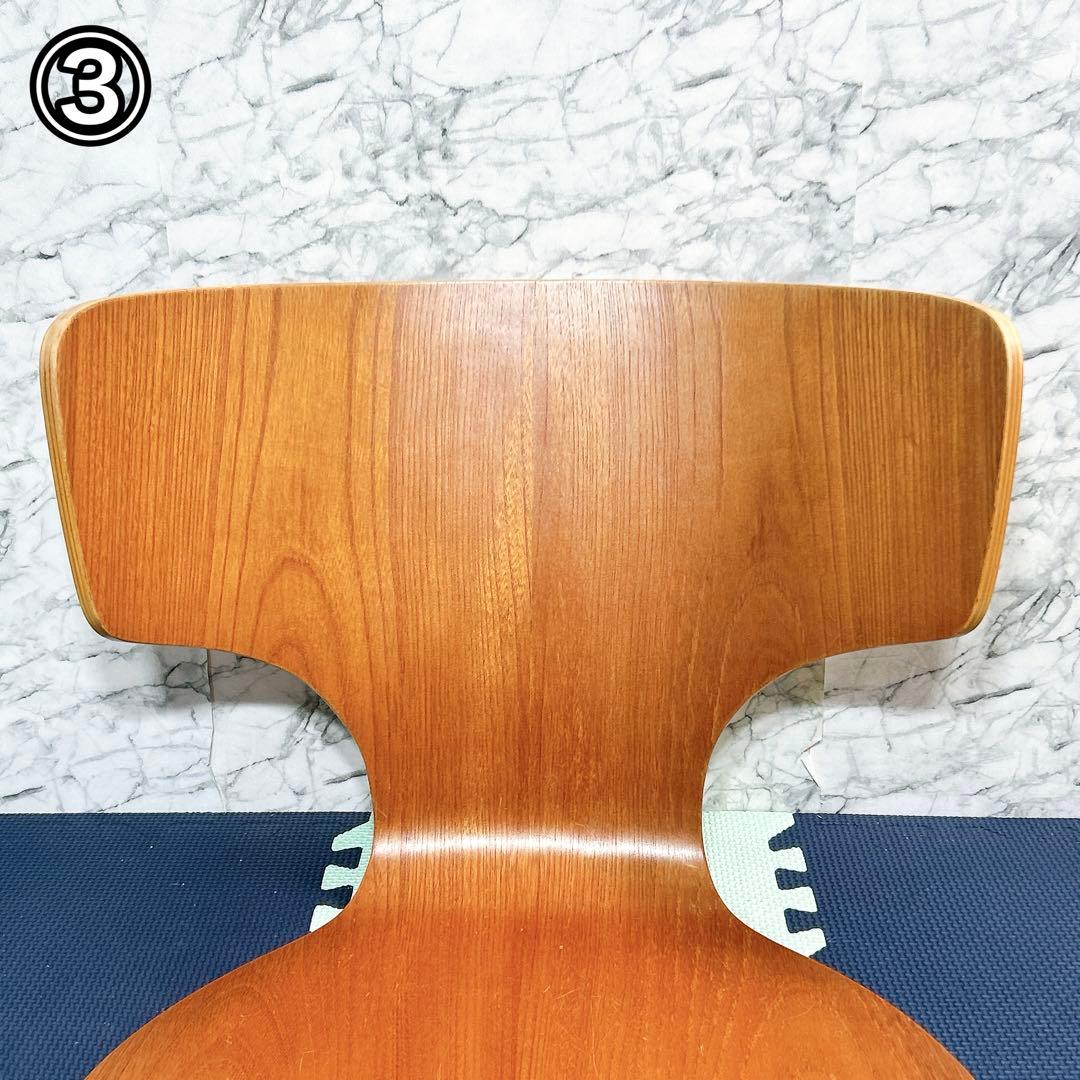 廃盤 天童木工 KABUTOカブト 剣持勇 座椅子 プライウッド 4脚セット