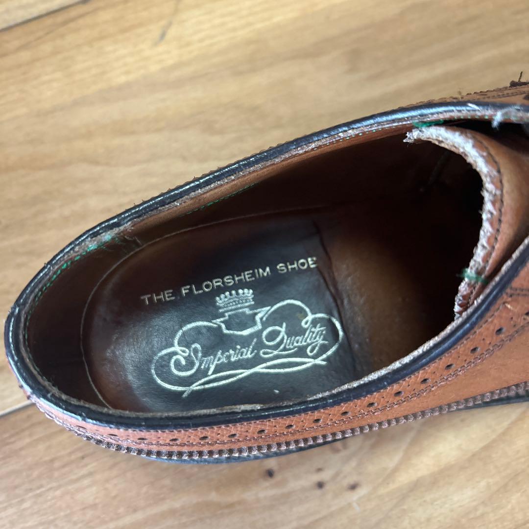 【美品】FLORSEHIM Imperial KENMOOR 8 D