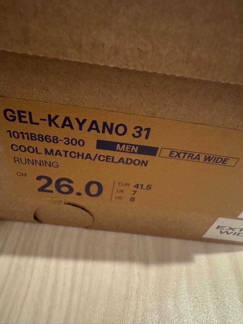 ASICS GEL-KAYANO31 エクストラワイド