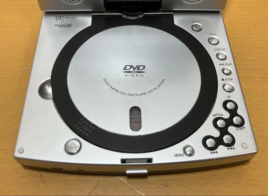 【KATZ】ポータブルDVDプレーヤー KC-DVD6200 通電確認済