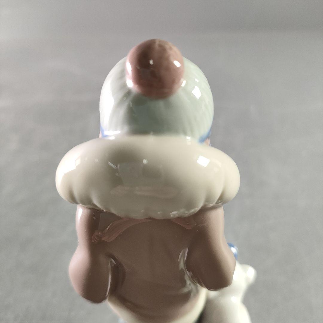 A883-9/LLADRO/リヤドロ/小熊とエスキモーの少年/フィギュリン/