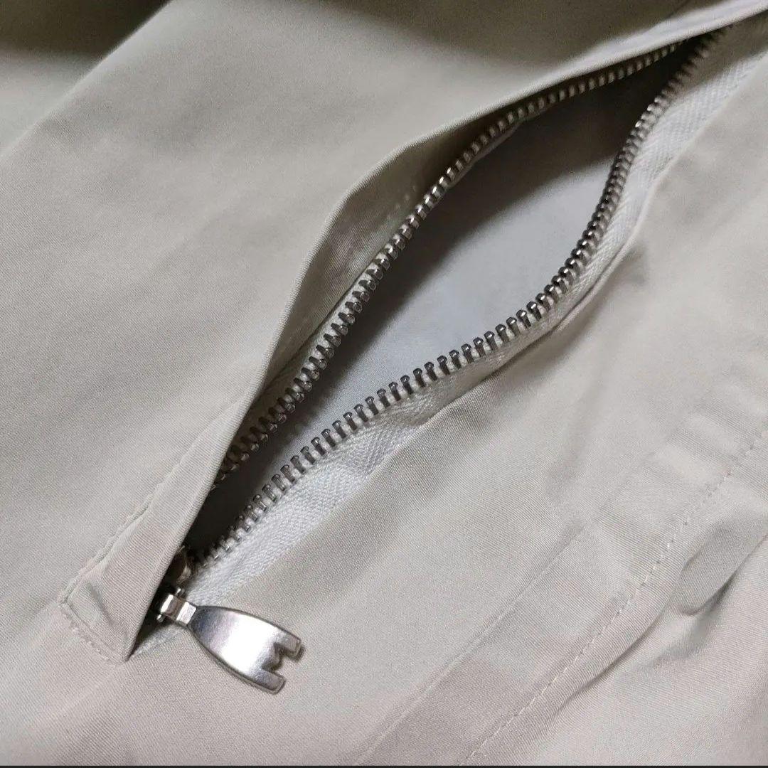 美品 Max Mara レインコート ロングコート グレー フード ベルト付き