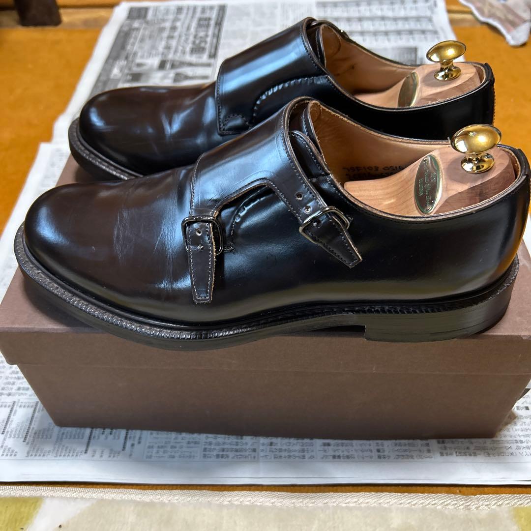 チャーチ　ダブルモンクストラップ　75F