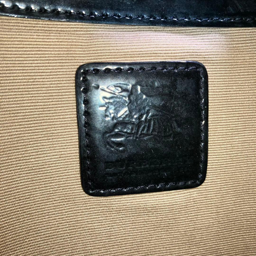 バーバリー ショルダーバッグ ノバチェック ベージュ レザー PVCメガチェック