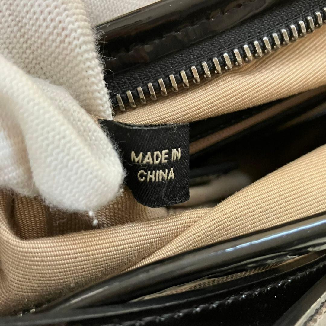 バーバリー ショルダーバッグ ノバチェック ベージュ レザー PVCメガチェック