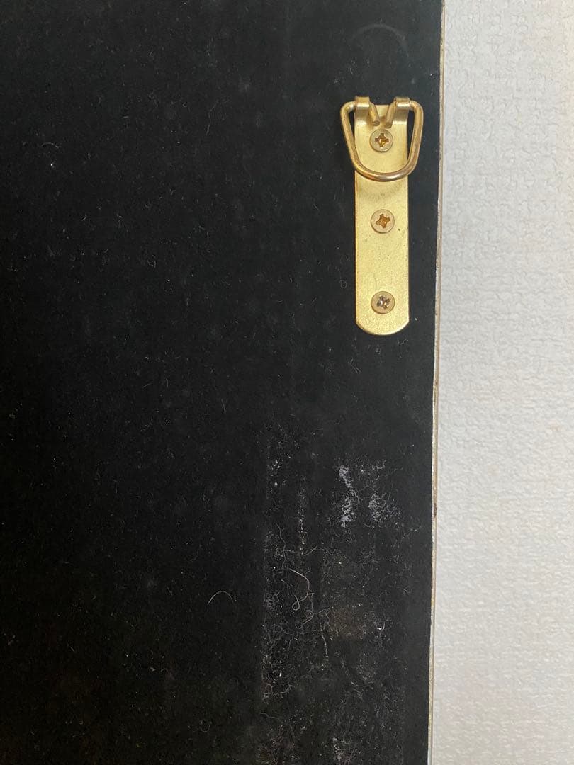 アンティーク　ミラー　鏡　壁掛け　レトロ　姿見　ヴィンテージ　ゴールド