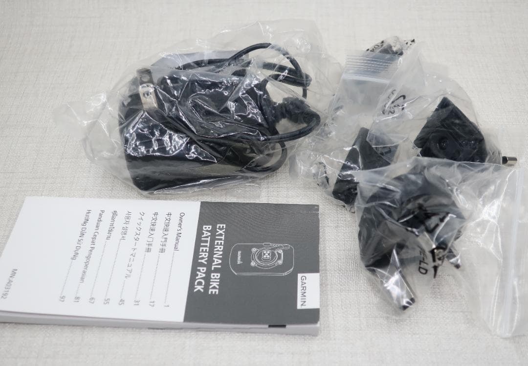 GARMIN　エッジ用バッテリーパック+レックマウント　セット