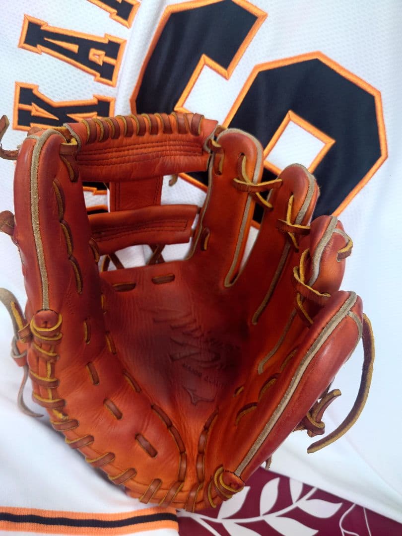 ジ*コ様 ミズノプロ　限定皮革 テネイシャスプロエリートレザー　硬式グローブ　内