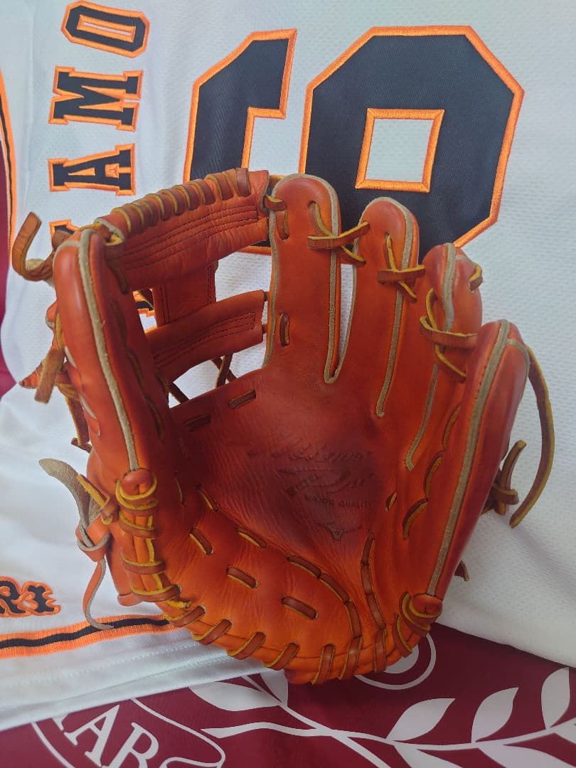 ジ*コ様 ミズノプロ　限定皮革 テネイシャスプロエリートレザー　硬式グローブ　内