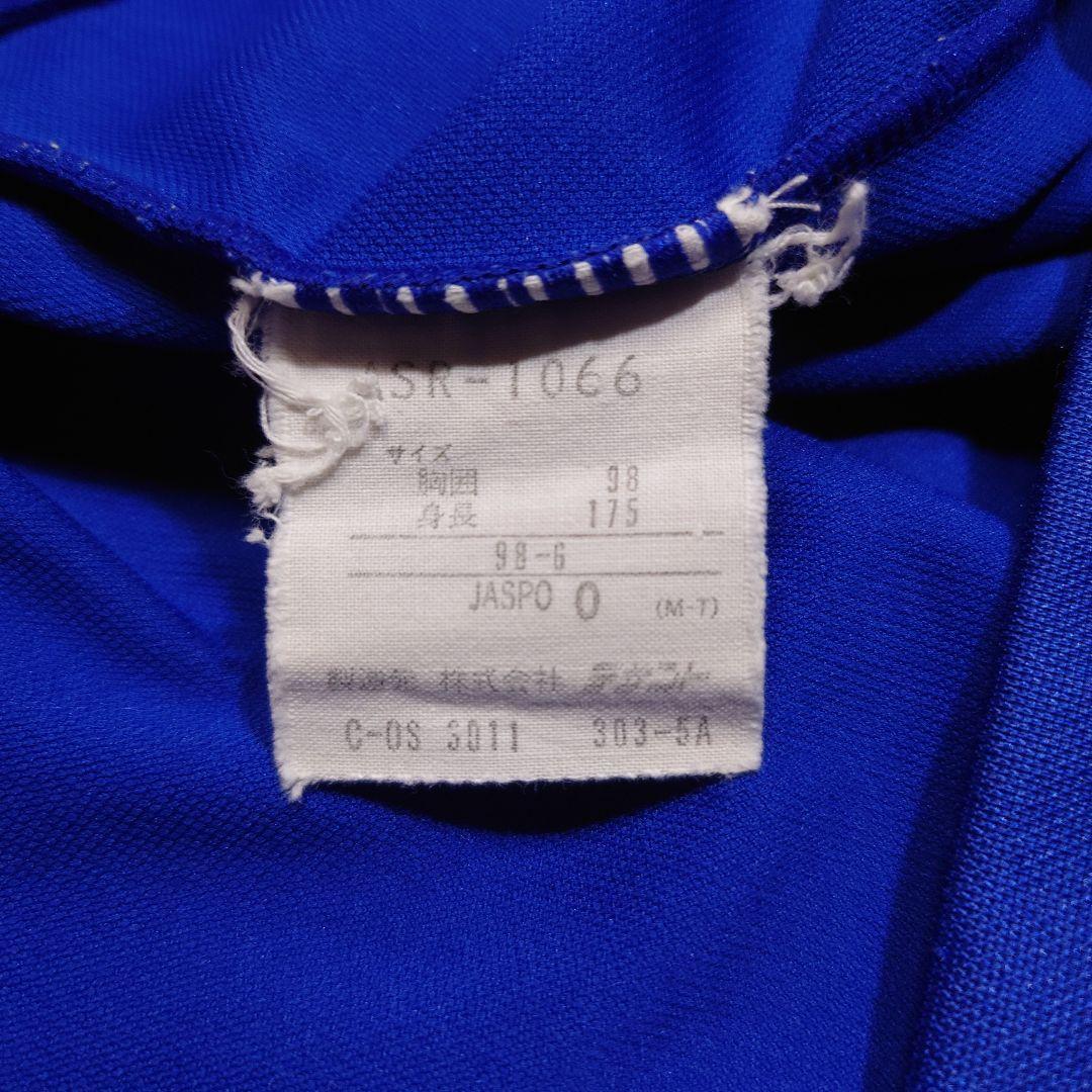 90s adidas　襟付きゲームシャツ　古着　アディダス　デサント製　3ライン