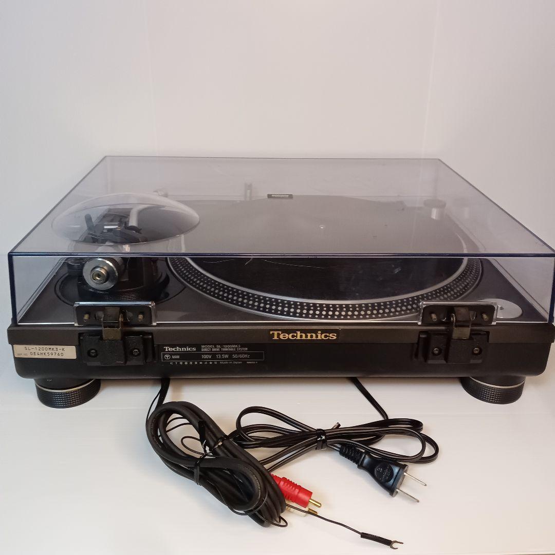 動作品 Technics SL-1200mk3 ターンテーブル テクニクス DJ