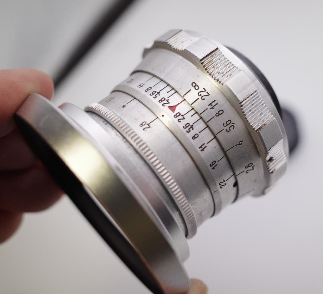 4　美品　インダスター26　10枚絞り　52ｍｍｆ2.8 オールドレンズ