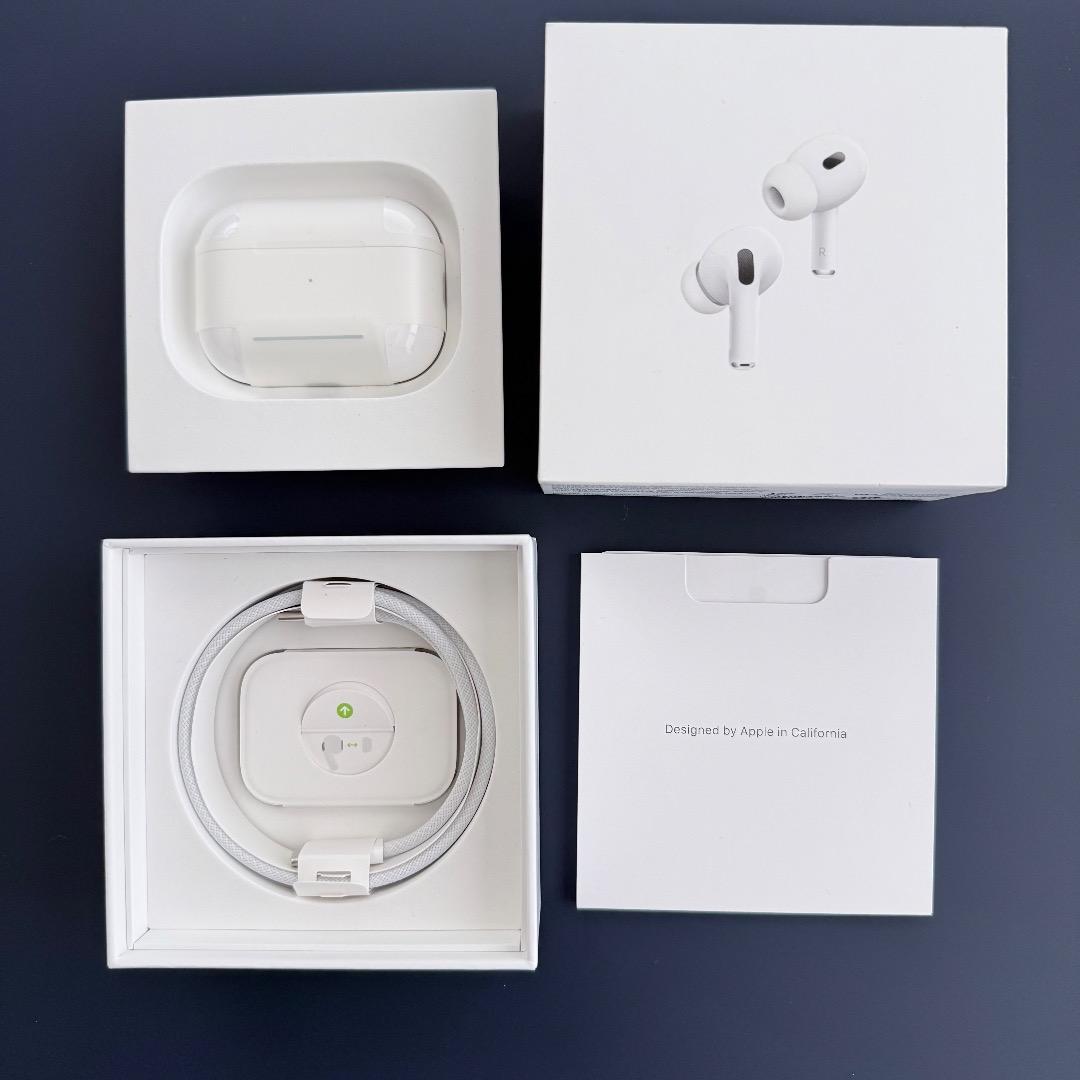 Apple AirPods Pro 第2世代 USB-C／付属品完備　2/2