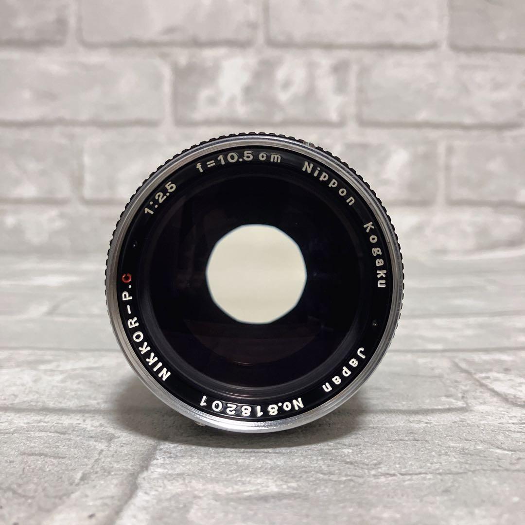 Nikon ニコン NIKKOR-P.C 1:2.5 f=10.5cm レンズ