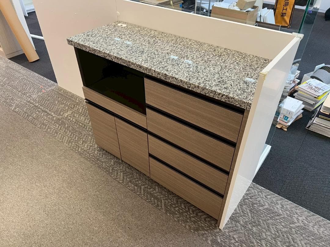 H7916☆展示品☆タカラスタンダード☆食器棚☆レンジボード☆システム収納☆